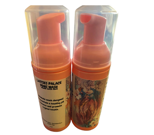 2oz Foam Yoni Wash | Unscented | 100% Natural Feminine Cleanser