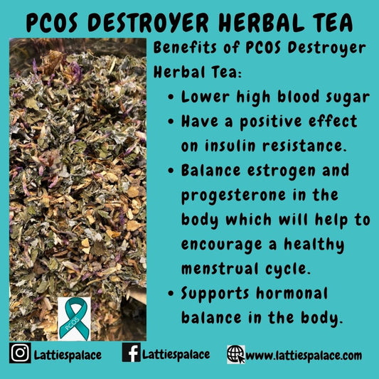 PCOS Destroyer Herbal Tea Blend (loose herbs)