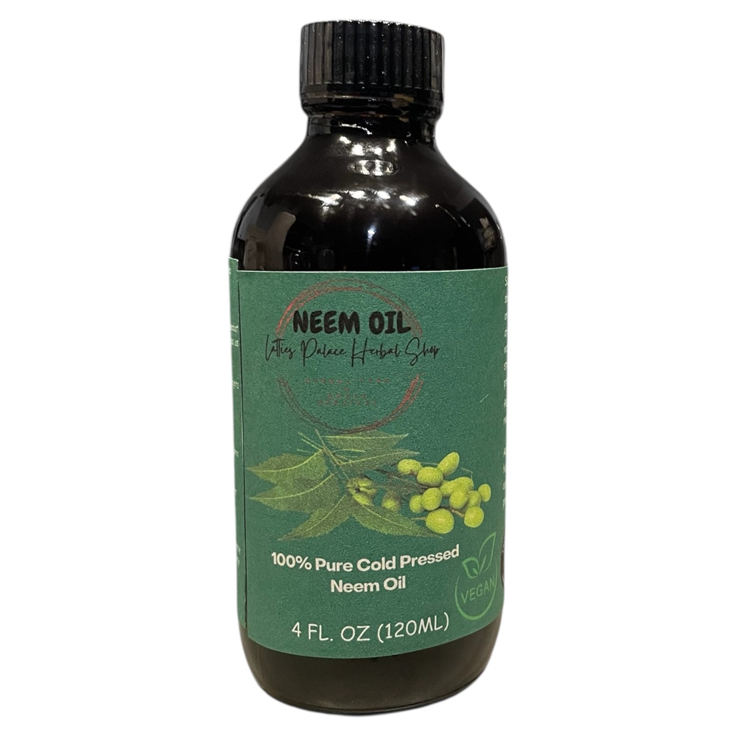 100% Pure Cold Pressed Neem Oil