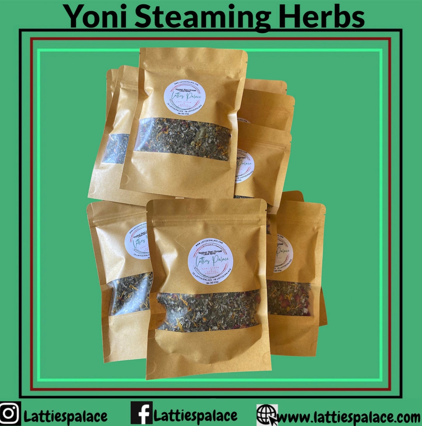 Organic Yoni (Vaginal) Steams herbs (loose herbs)
