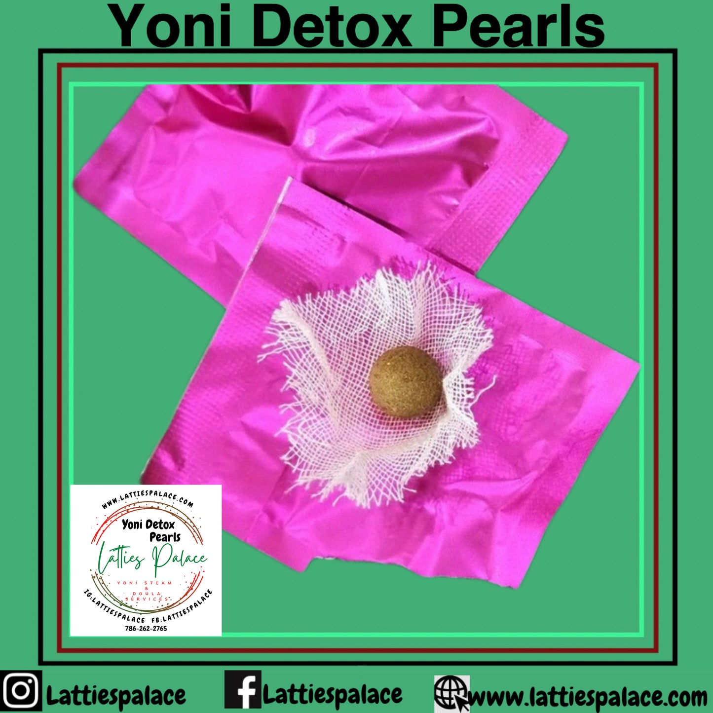Vaginal/Yoni Detox Pearls