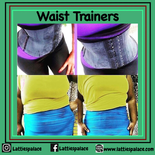 Classic Latex Waist Trainer 2hooks long fit