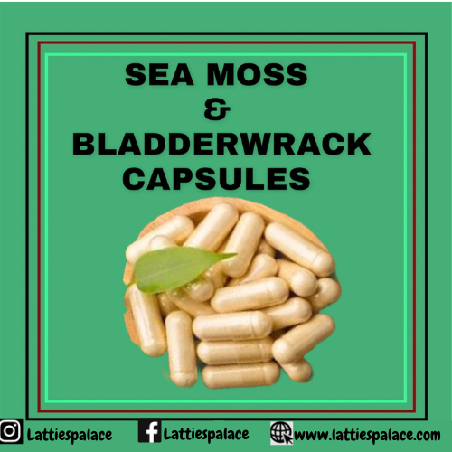 Wildcrafted Sea moss & Bladderwrack Capsules