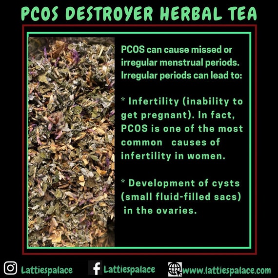 PCOS Destroyer Herbal Tea Blend (loose herbs)