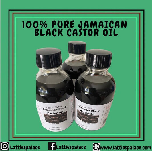 100% Raw Unrefined Black Jamaican Castor Oil