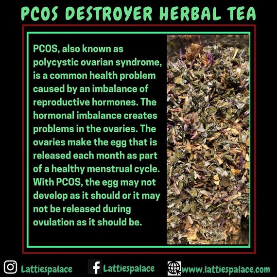 PCOS Destroyer Herbal Tea Blend (loose herbs)