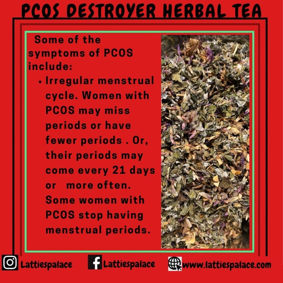 PCOS Destroyer Herbal Tea Blend (loose herbs)