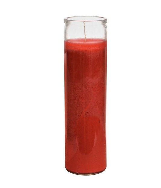 RED CANDLE - 5-7 Days Ritual Burn - Pagan - Ceremony - Wicca - Sacred - Stretchmarksbegone