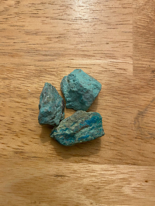 CHRYSOCOLLA Raw Gemstones - Stretchmarksbegone