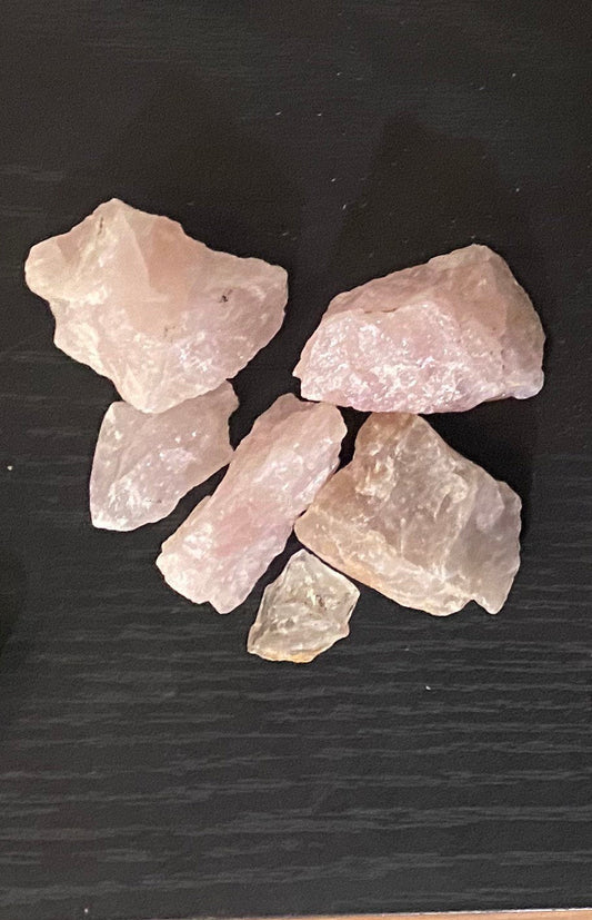 Rose Quartz Raw Gemstones - Stretchmarksbegone