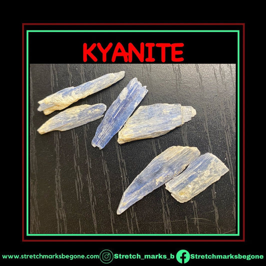 KYANITE Raw Gemstones - Stretchmarksbegone