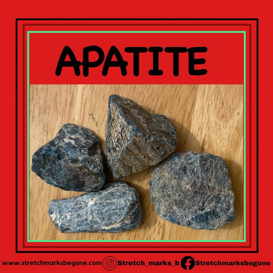 APATITE Raw Gemstones - Stretchmarksbegone
