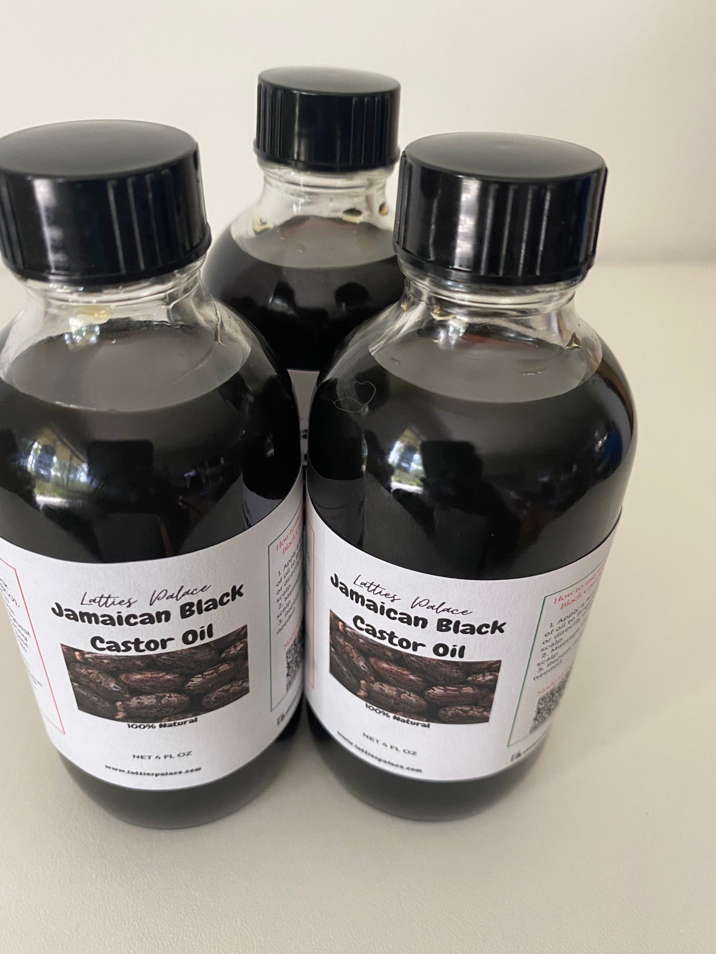 100% Raw Unrefined Black Jamaican Castor Oil