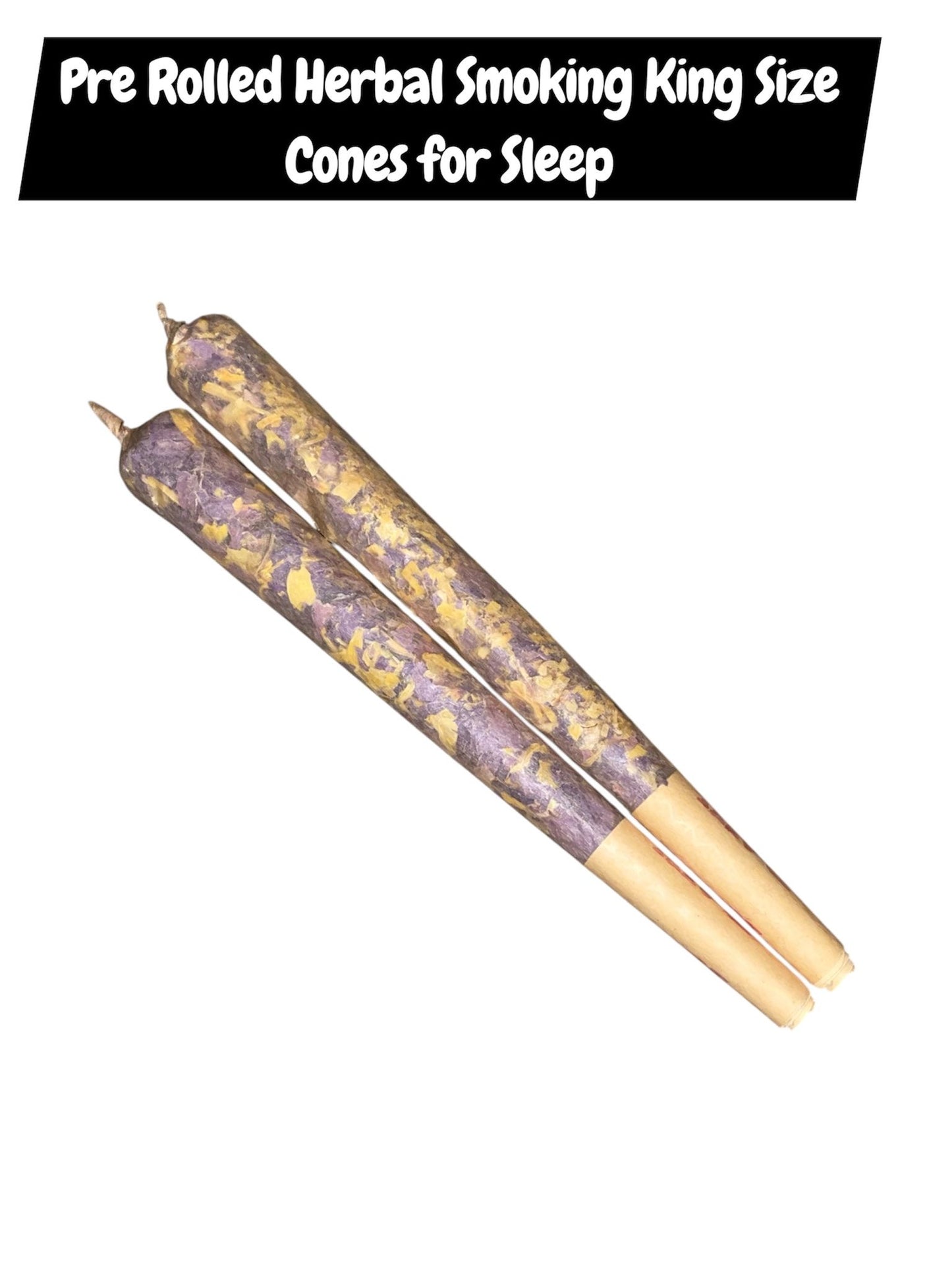 Pre-Rolls Herbal Sleep Blend Cones– King Size Cones |Tobacco-Free & Cannabis-Free