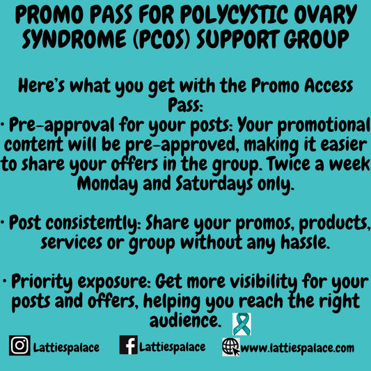 Promo pass for Polycystic Ovary Syndrome (PCOS) Support Group