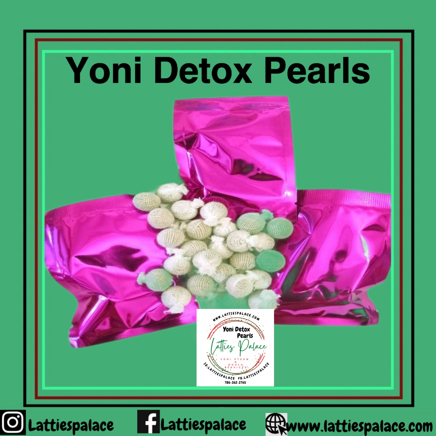 Vaginal/Yoni Detox Pearls