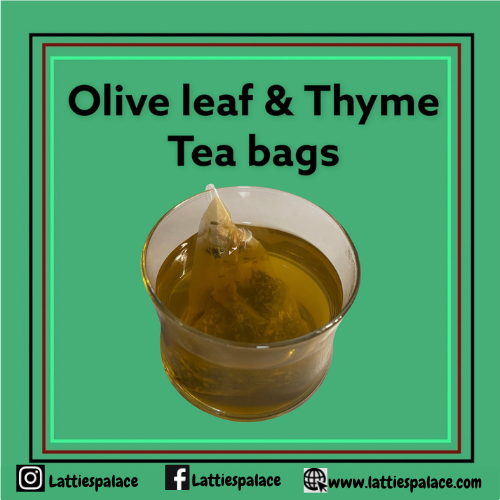 Olive leaf & Thyme Tea bags-antiviral blend -organic