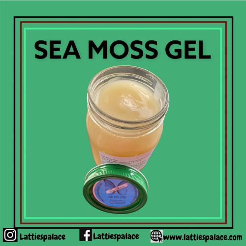 Organic Gold Sea Moss Gel – Wildcrafted, Vegan Superfood for Immunity, Energy & Skin Health 4oz-8 oz
