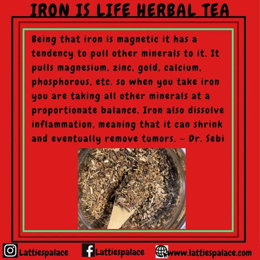 Iron is Life Herbal Tea Supplement (loose herbs)