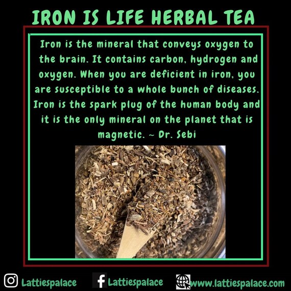 Iron is Life Herbal Tea Supplement (loose herbs)
