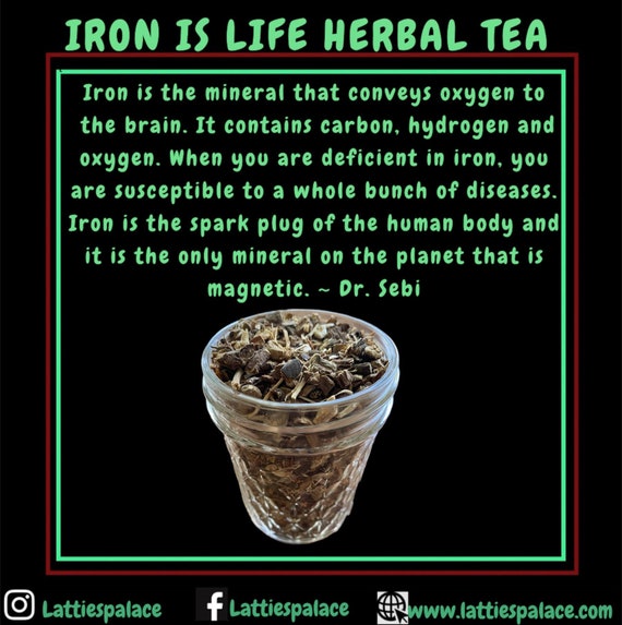 Iron is Life Herbal Tea Supplement (loose herbs)