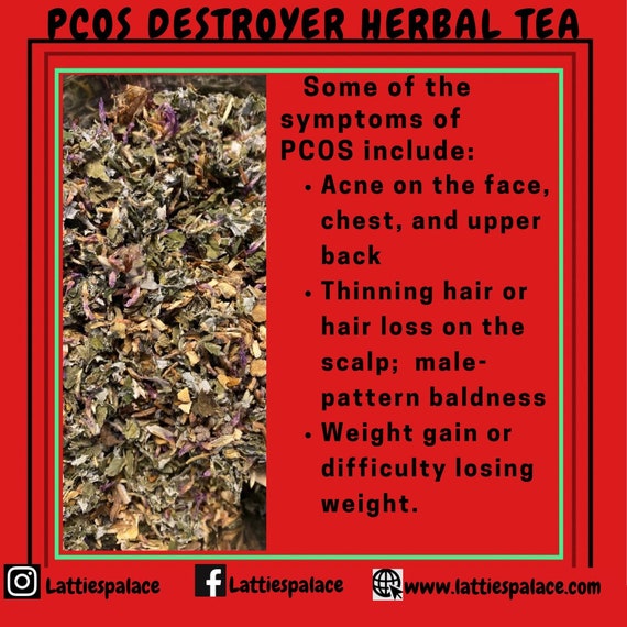 PCOS Destroyer Herbal Tea Blend  (loose herbs)